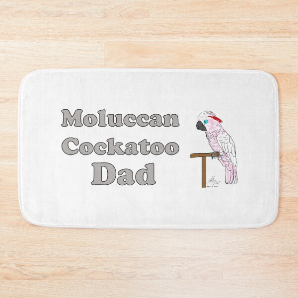 Item preview, Moluccan Cockatoo Dad designed and sold by Laughing Parrot Studio.