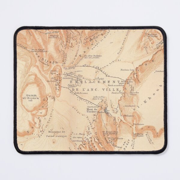 Item preview, Vintage Map of Petra Jordan (1912) designed and sold by BravuraMedia.