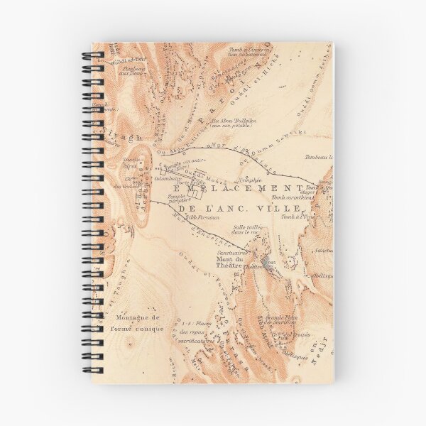Item preview, Vintage Map of Petra Jordan (1912) designed and sold by BravuraMedia.