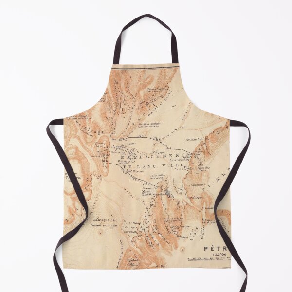 Item preview, Vintage Map of Petra Jordan (1912) designed and sold by BravuraMedia.