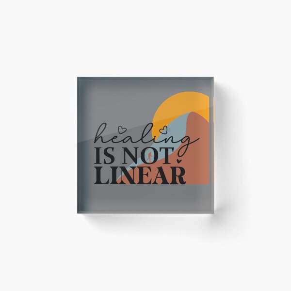 Item preview, Embrace the Journey with Our Healing is not Linear designed and sold by ShopWilPrints.