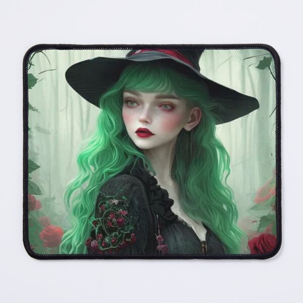 Item preview, Wary Tales Green Witch designed and sold by WaryTales.