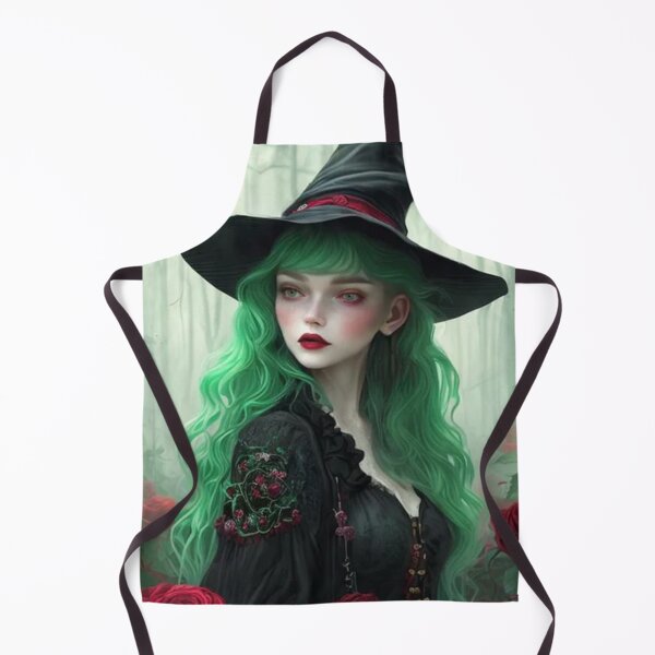 Item preview, Wary Tales Green Witch designed and sold by WaryTales.
