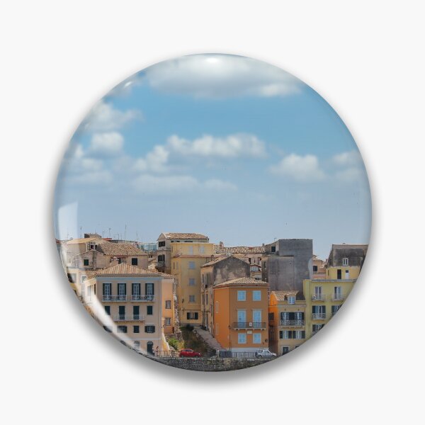 Item preview, Beautiful old buildings in Corfu town Greece designed and sold by goceris.