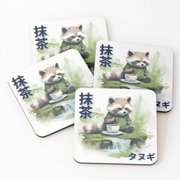 Item preview, Matcha tanuki 1 designed and sold by Canster-Odyssey.
