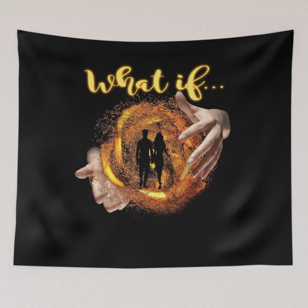 Item preview, What if.. couple on fire, charm, halloween designed and sold by Sunmoonlove.