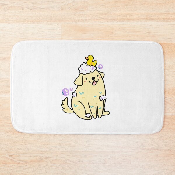 Item preview, Kawaii Dog Taking A Bath designed and sold by kawaiilife.
