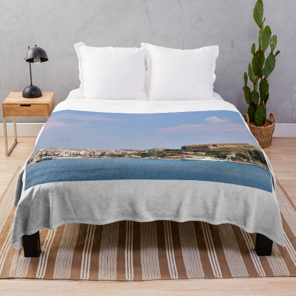 Item preview, Old town Corfu and harbor Greece designed and sold by goceris.