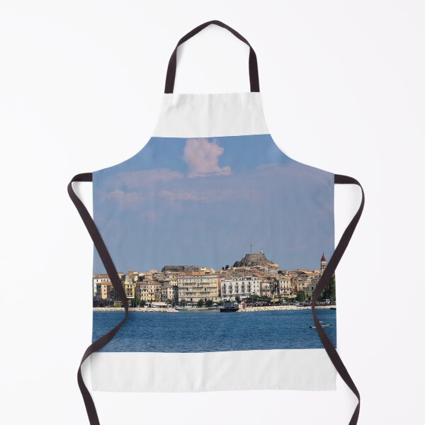 Item preview, Old town Corfu cityscape Greece summertime designed and sold by goceris.