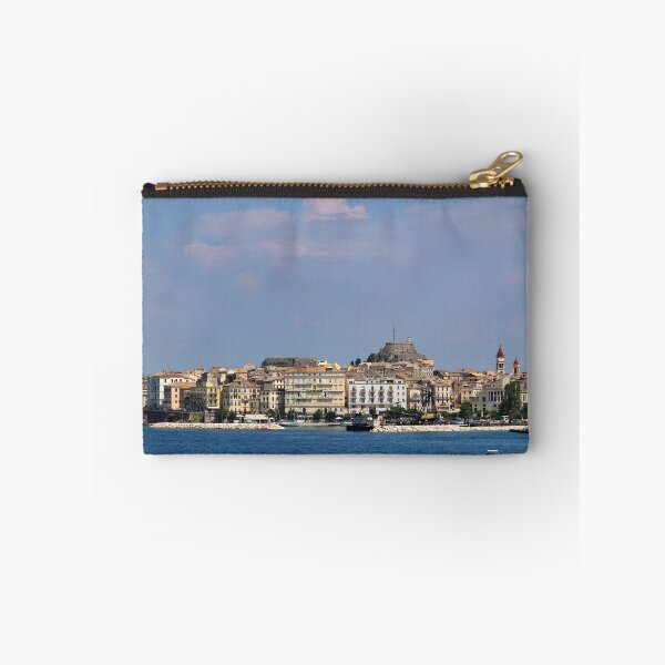 Item preview, Old town Corfu cityscape Greece summertime designed and sold by goceris.