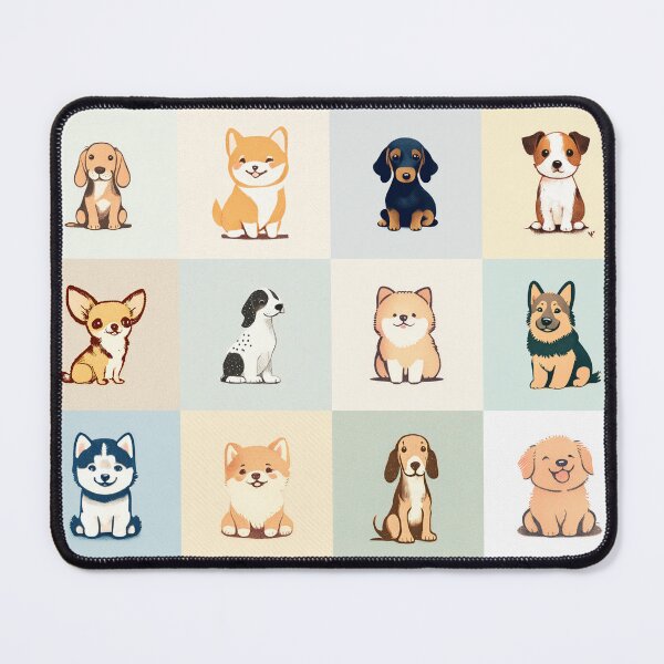 Item preview, pattern (dogs) designed and sold by atzek.