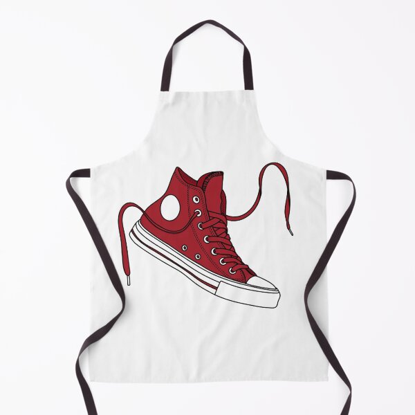 Item preview, Deep red high tops designed and sold by MickeyEdwards.