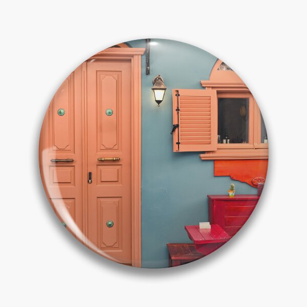 Item preview, Colorful old house in Nafplio, Peloponnese, Greece designed and sold by goceris.