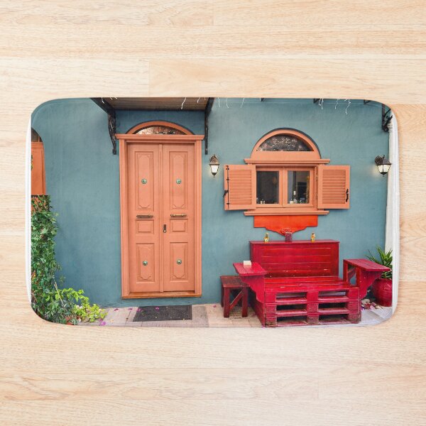 Item preview, Colorful old house in Nafplio, Peloponnese, Greece designed and sold by goceris.