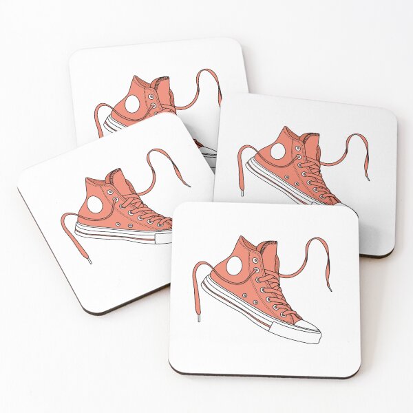 Item preview, Peach high tops designed and sold by MickeyEdwards.