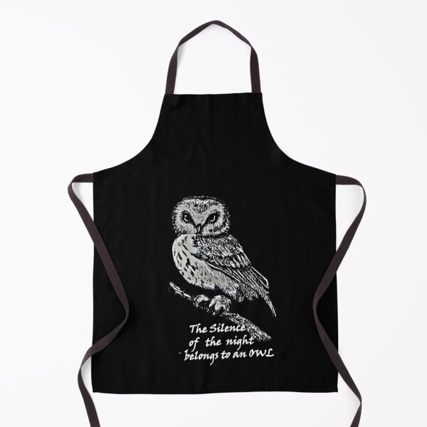 Item preview, The silence of the night belongs to an owl& white designed and sold by EireneSan.