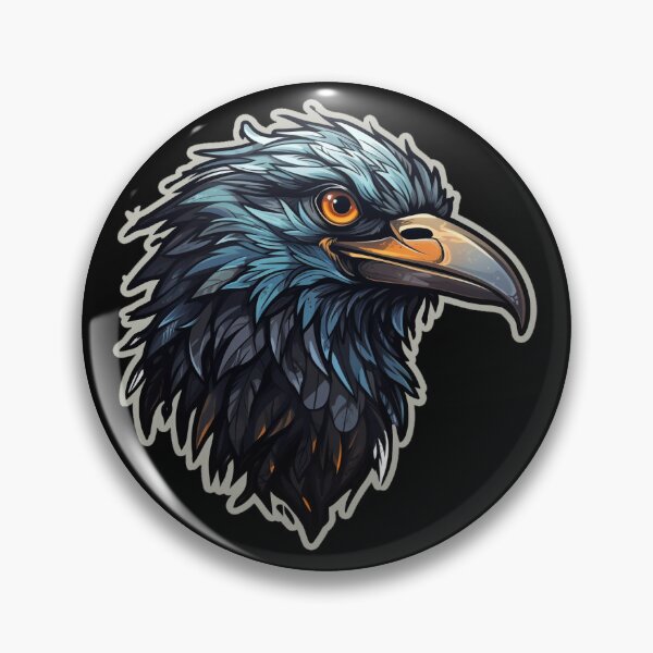 Item preview, Inquisitive Raven designed and sold by CJS-Art.