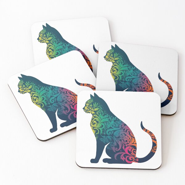 Item preview, Persian Cat Silhouette Art for Elegant Feline Lovers - Persian designed and sold by DooodleGod.