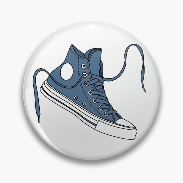 Item preview, Cool blue high tops designed and sold by MickeyEdwards.
