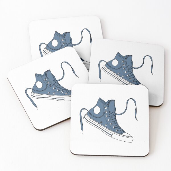 Item preview, Cool blue high tops designed and sold by MickeyEdwards.
