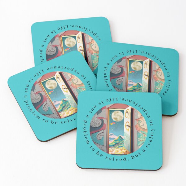 Item preview, Life is not a problem to be solved, but a reality to experience designed and sold by kdir7.