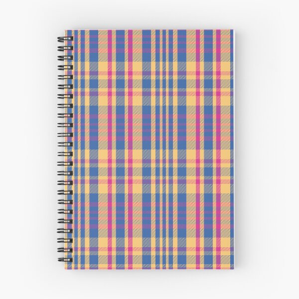 Item preview, Vaporwave Aesthetic Sorcha 2 Hand Drawn Textured Plaid Pattern designed and sold by GenAumonier.