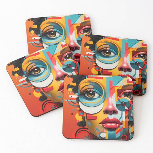 Item preview, Abstract Portrait designed and sold by MTJ-Mushrooms.