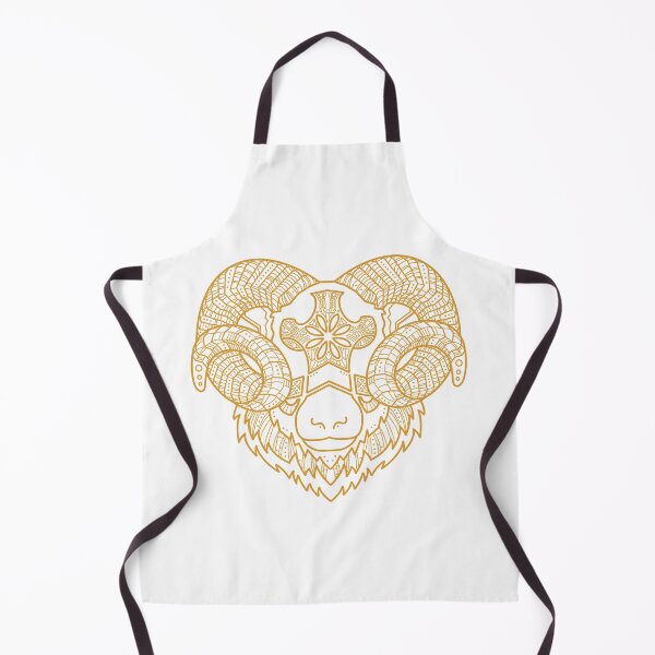 Item preview, Yellow Zodiac Aries Aries designed and sold by Anja Steiner.