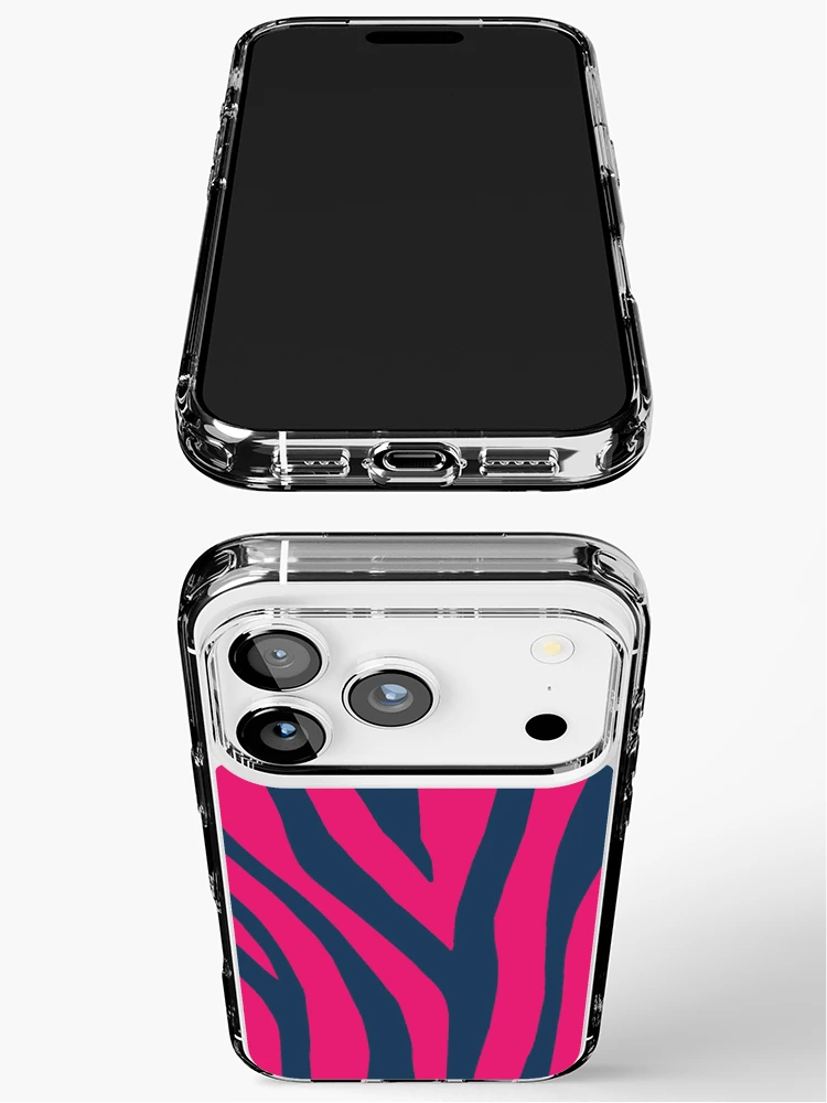 Thumbnail 3 of 5, iPhone Case, Purple Zipra designed and sold by InfinityPattern.