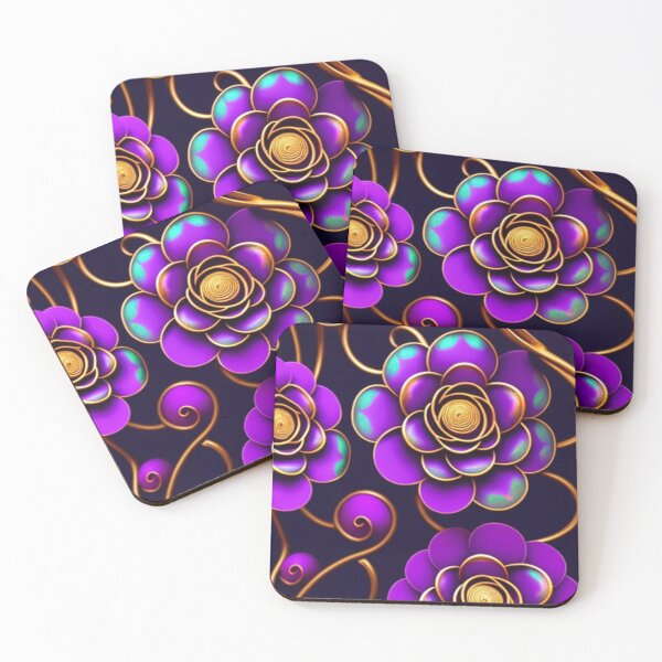 Item preview, ornate pattern and abstract flowers and vines designed and sold by aipaint.