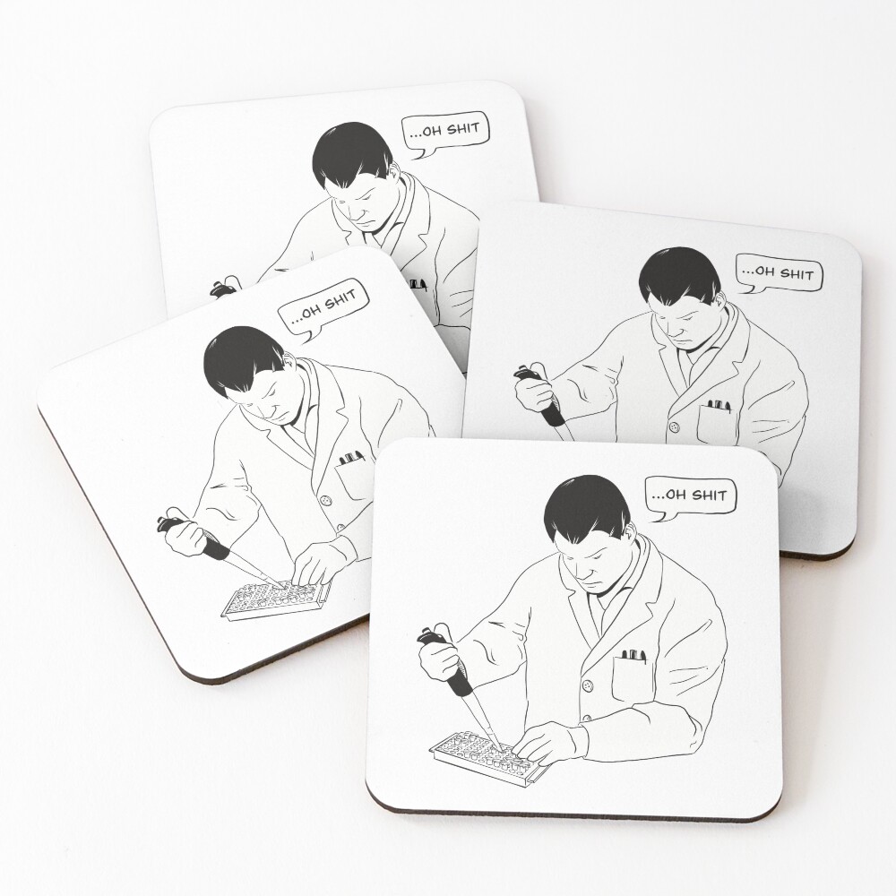 Item preview, Coasters (Set of 4) designed and sold by TrailMixArt.