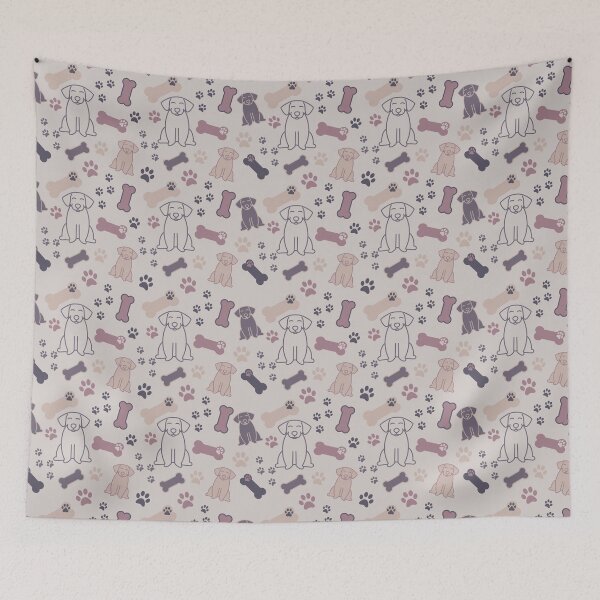 Item preview, Cute dog pattern designed and sold by Allie Rockhill.