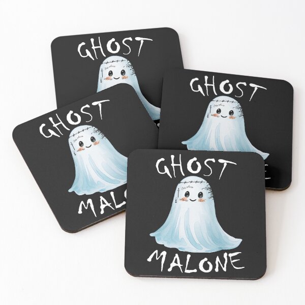 Item preview, Ghost Malone Cute Kawaii Halloween Design designed and sold by NLopezArt.
