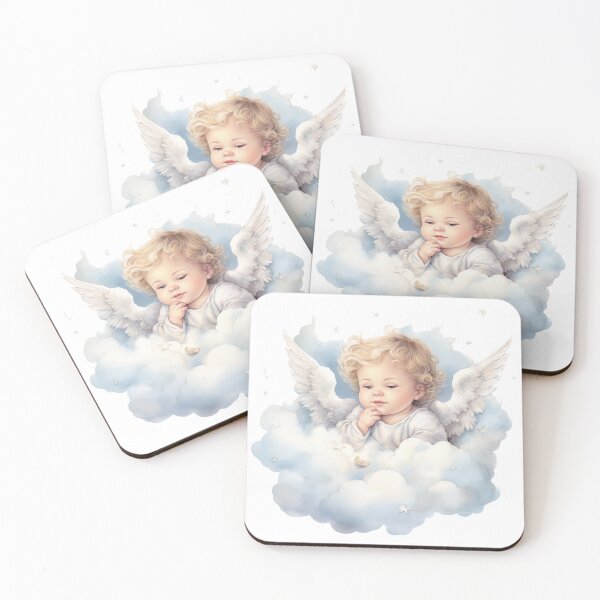 Item preview, Cute Cherub baby with  wings designed and sold by zedvonzee.