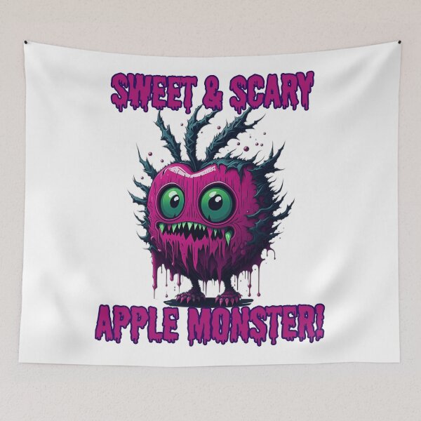 Item preview, Scary Apple | Monster Apple |  Crispy Chaos designed and sold by YrtemmyS.