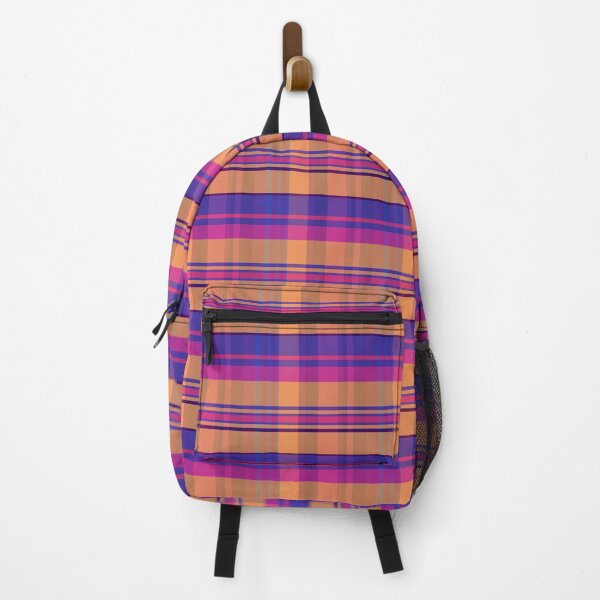Item preview, Vaporwave Aesthetic Iona 2 Hand Drawn Textured Plaid Pattern designed and sold by GenAumonier.