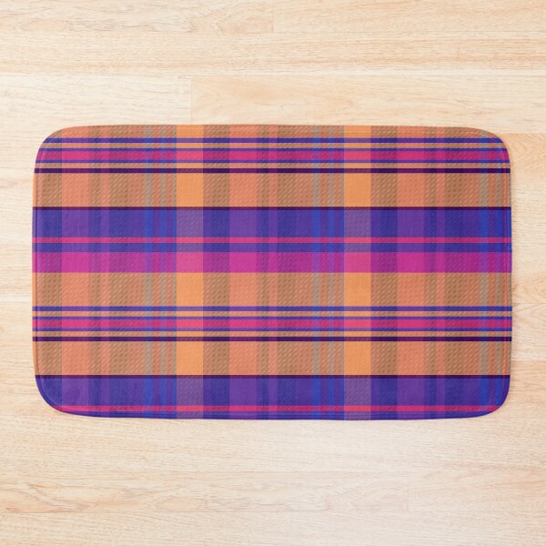 Item preview, Vaporwave Aesthetic Iona 2 Hand Drawn Textured Plaid Pattern designed and sold by GenAumonier.
