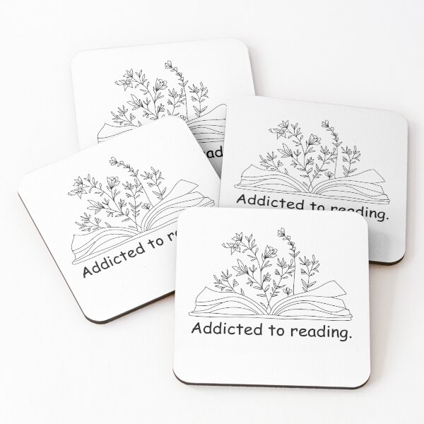 Item preview, Book aesthetic - Addicted to reading. designed and sold by XbaeX.