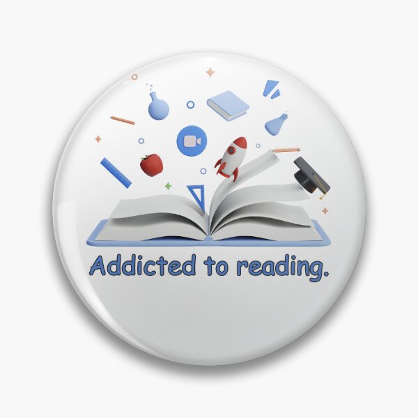 Item preview, Copy of Book aesthetic - Addicted to reading. designed and sold by XbaeX.