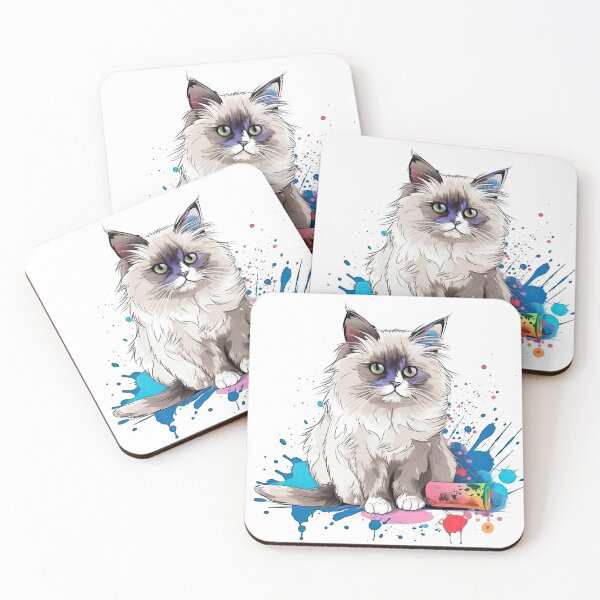 Item preview, Ragdoll Cat Activity Theme Design - Fun & Cute Gifts for Ragdoll Lovers designed and sold by DooodleGod.