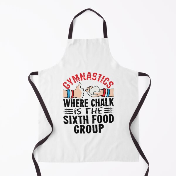 Item preview, Gymnastics Funny  Where Chalk Is the Sixth Food Group designed and sold by jaygo.