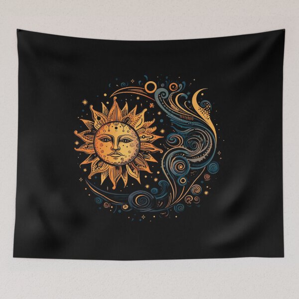Item preview, Sun And Moon designed and sold by Dominika Bednarska.