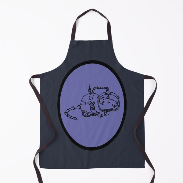 Item preview, Sci Fi Astronaut Space Rat Oval designed and sold by ellenhenry.
