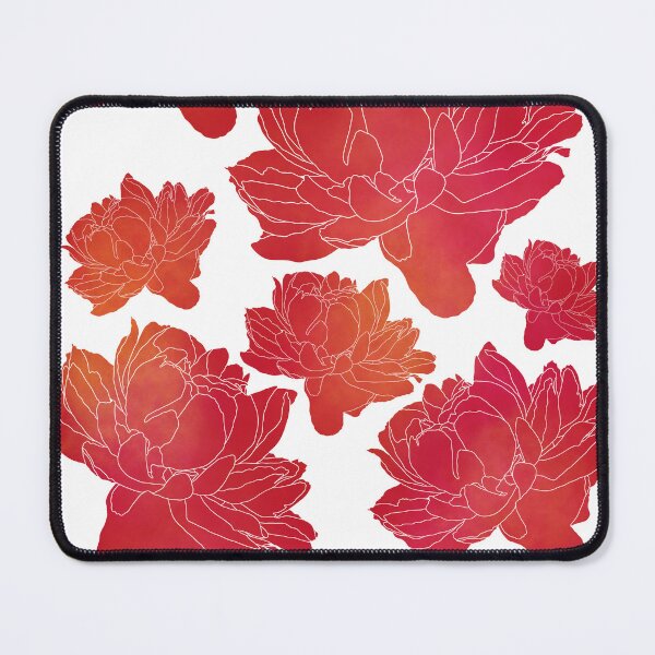 Item preview, Red Galaxy Floral designed and sold by migrainearts.