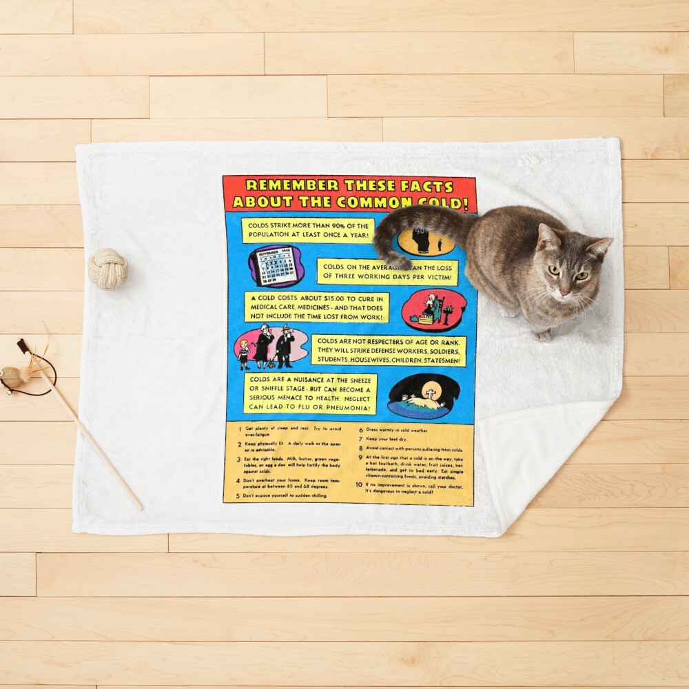 Facts about the common cold Poster for Sale by Murray-Mint