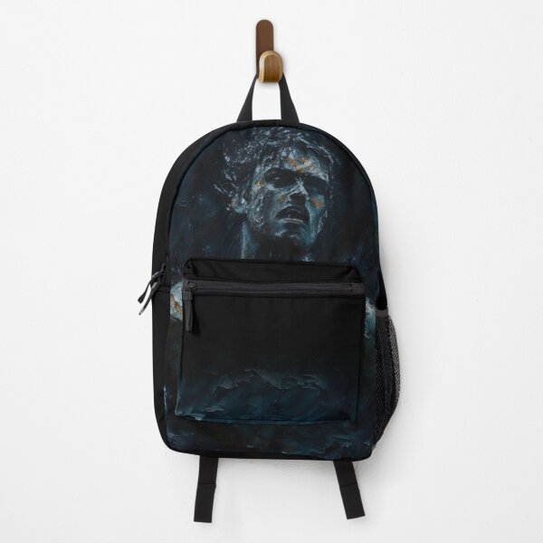 Item preview, Dark Atmospheric Moody Swimmer in a Stormy Sea designed and sold by KALEIDOSCOPE UK.