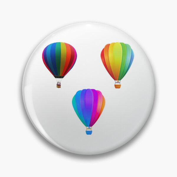 Item preview, Colorful Rainbow Hot Air Balloon Sticker Sheet Set, Rainbow Air Balloon  designed and sold by Surprise Box ⭐⭐⭐⭐⭐.