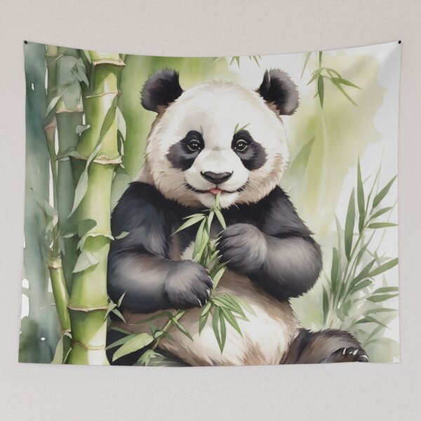 Item preview, Adolescent Panda's Bamboo Feast designed and sold by Electric-Easel.