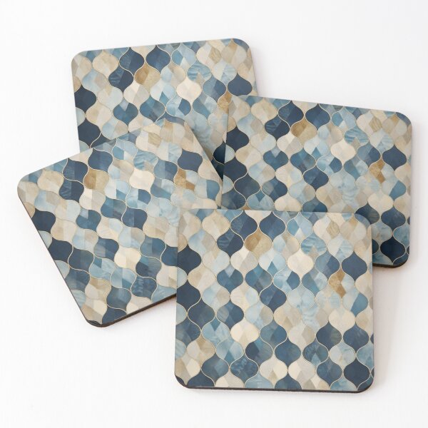 Item preview, Moroccan Mystic in Blue designed and sold by meggydesigns.
