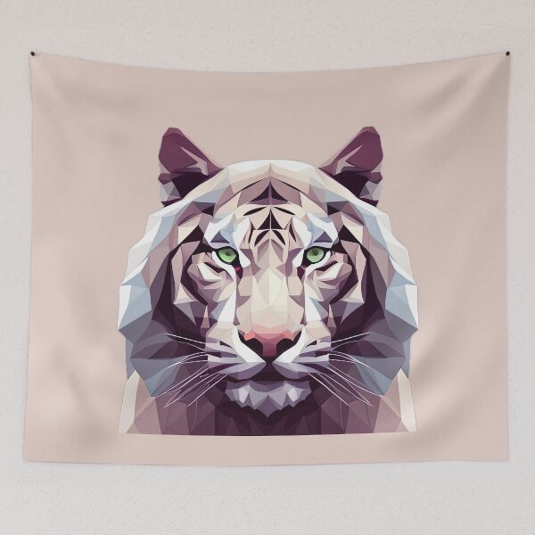Aperçu de l'œuvre Tequila White Tiger Tequila créée et vendue par PolygonXYZ.
